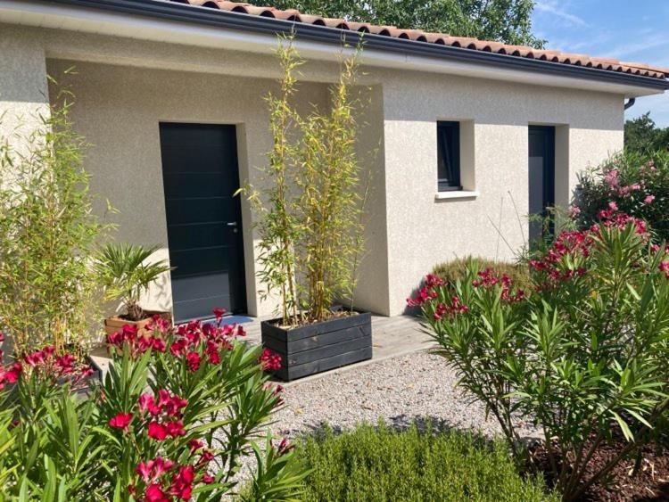 Les Jardins D'Oc - Wifi, Terrasse Et Jardinet - Appart T2 Neuf Soual Exterior foto